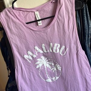 Malibu Pastel Purple Tank Top
